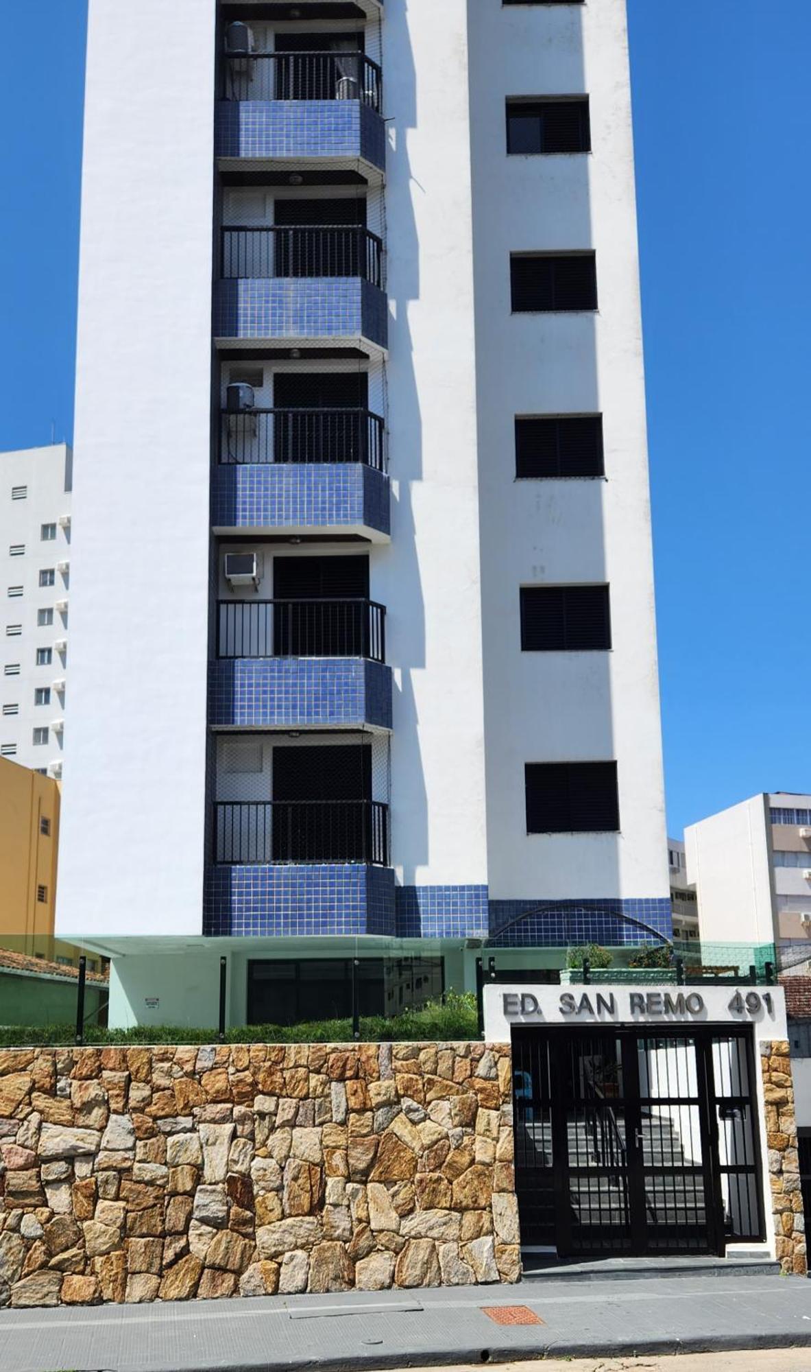San Remo Apartamento Praia Do Tombo Гуаружа Экстерьер фото